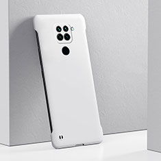 Funda Dura Plastico Rigida Carcasa Mate YK5 para Xiaomi Redmi Note 9 Blanco