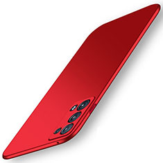 Funda Dura Plastico Rigida Carcasa Mate YK6 para Oppo Reno6 Pro 5G Rojo