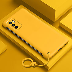 Funda Dura Plastico Rigida Carcasa Mate YK6 para Xiaomi Redmi Note 10 5G Amarillo