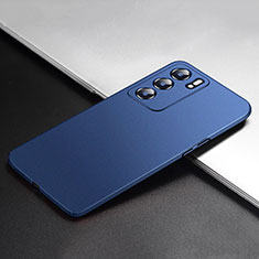 Funda Dura Plastico Rigida Carcasa Mate YK7 para Oppo Reno6 Pro 5G India Azul