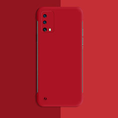 Funda Dura Plastico Rigida Carcasa Mate YK8 para Oppo K9 5G Rojo