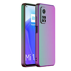 Funda Dura Plastico Rigida Carcasa Mate ZL1 para Xiaomi Mi 10T Pro 5G Morado