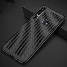 Funda Dura Plastico Rigida Carcasa Perforada P01 para Huawei P30 Lite New Edition Negro