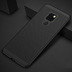 Funda Dura Plastico Rigida Carcasa Perforada para Huawei Mate 20 Negro