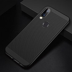 Funda Dura Plastico Rigida Carcasa Perforada para Huawei Nova 3i Negro