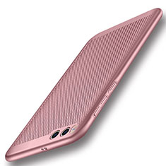 Funda Dura Plastico Rigida Carcasa Perforada para Xiaomi Mi 6 Oro Rosa