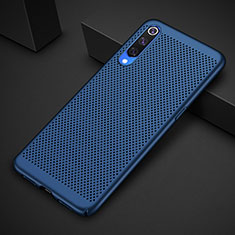 Funda Dura Plastico Rigida Carcasa Perforada para Xiaomi Mi 9 SE Azul