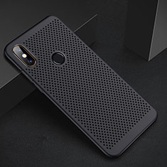 Funda Dura Plastico Rigida Carcasa Perforada para Xiaomi Mi A2 Lite Negro