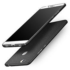 Funda Dura Plastico Rigida Fino Arenisca para Huawei Honor Note 8 Negro
