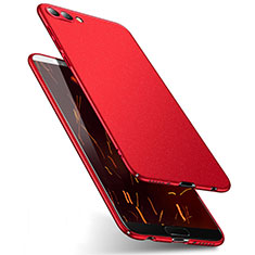 Funda Dura Plastico Rigida Fino Arenisca para Huawei Honor View 10 Rojo