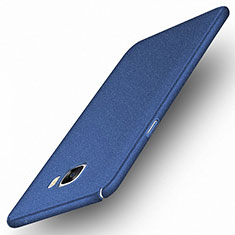 Funda Dura Plastico Rigida Fino Arenisca para Samsung Galaxy C5 SM-C5000 Azul