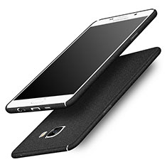 Funda Dura Plastico Rigida Fino Arenisca para Samsung Galaxy C5 SM-C5000 Negro