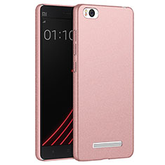 Funda Dura Plastico Rigida Fino Arenisca para Xiaomi Mi 4C Oro Rosa