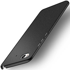 Funda Dura Plastico Rigida Fino Arenisca para Xiaomi Mi 5S 4G Negro