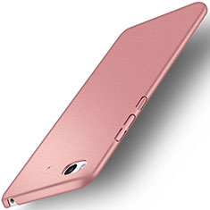 Funda Dura Plastico Rigida Fino Arenisca para Xiaomi Mi 5S Oro Rosa