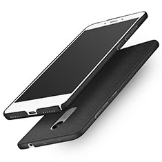 Funda Dura Plastico Rigida Fino Arenisca Q01 para Xiaomi Redmi Note 4X High Edition Negro