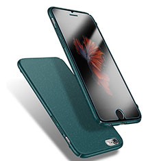 Funda Dura Plastico Rigida Fino Arenisca Q03 para Apple iPhone 6S Verde