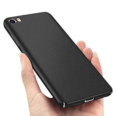 Funda Dura Plastico Rigida Fino Arenisca Q03 para Xiaomi Mi 5 Negro