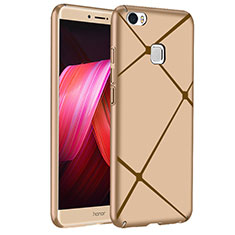 Funda Dura Plastico Rigida Line para Huawei Honor Note 8 Oro