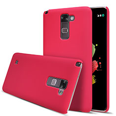 Funda Dura Plastico Rigida Mate M01 para LG Stylus 2 Plus Rojo