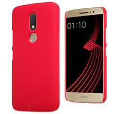 Funda Dura Plastico Rigida Mate M01 para Motorola Moto M XT1662 Rojo
