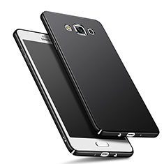 Funda Dura Plastico Rigida Mate M01 para Samsung Galaxy A7 Duos SM-A700F A700FD Negro
