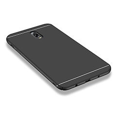 Funda Dura Plastico Rigida Mate M01 para Samsung Galaxy C7 (2017) Negro