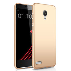 Funda Dura Plastico Rigida Mate M01 para Xiaomi Redmi Note Oro