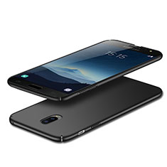 Funda Dura Plastico Rigida Mate M02 para Samsung Galaxy J7 Plus Negro