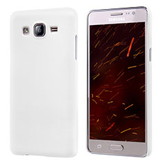 Funda Dura Plastico Rigida Mate M02 para Samsung Galaxy On5 Pro Blanco