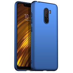 Funda Dura Plastico Rigida Mate M02 para Xiaomi Pocophone F1 Azul