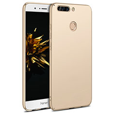 Funda Dura Plastico Rigida Mate M03 para Huawei Honor 8 Pro Oro