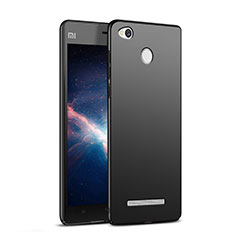 Funda Dura Plastico Rigida Mate M03 para Xiaomi Redmi 3S Negro