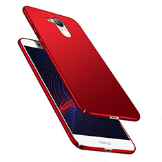 Funda Dura Plastico Rigida Mate M04 para Huawei Honor 6C Pro Rojo