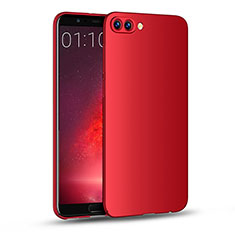 Funda Dura Plastico Rigida Mate M04 para Huawei Honor View 10 Rojo