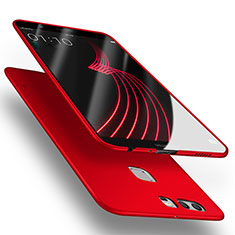 Funda Dura Plastico Rigida Mate M05 para Huawei P9 Rojo