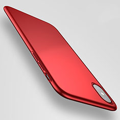 Funda Dura Plastico Rigida Mate M06 para Apple iPhone Xs Max Rojo