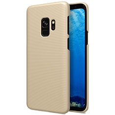 Funda Dura Plastico Rigida Mate M09 para Samsung Galaxy S9 Oro