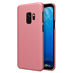 Funda Dura Plastico Rigida Mate M09 para Samsung Galaxy S9 Oro Rosa