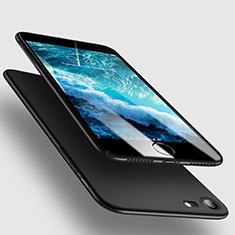 Funda Dura Plastico Rigida Mate M10 para Apple iPhone 7 Negro