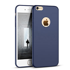 Funda Dura Plastico Rigida Mate P01 para Apple iPhone 6 Azul