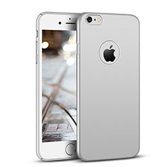 Funda Dura Plastico Rigida Mate P01 para Apple iPhone 6 Blanco