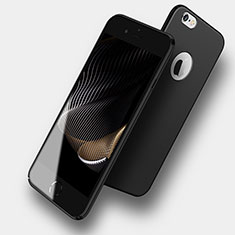 Funda Dura Plastico Rigida Mate P03 para Apple iPhone 6 Negro