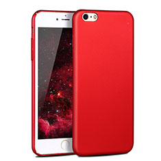 Funda Dura Plastico Rigida Mate P04 para Apple iPhone 6S Rojo