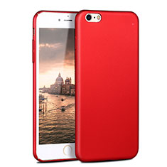 Funda Dura Plastico Rigida Mate P06 para Apple iPhone 6S Plus Rojo