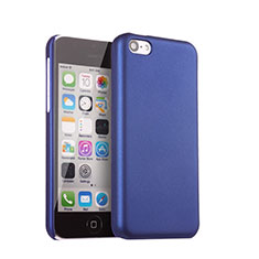 Funda Dura Plastico Rigida Mate para Apple iPhone 5C Azul