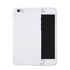 Funda Dura Plastico Rigida Mate para Apple iPhone 6 Blanco