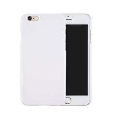 Funda Dura Plastico Rigida Mate para Apple iPhone 6S Plus Blanco