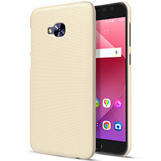 Funda Dura Plastico Rigida Mate para Asus Zenfone 4 Selfie Pro Oro