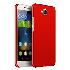 Funda Dura Plastico Rigida Mate para Huawei Enjoy 5 Rojo